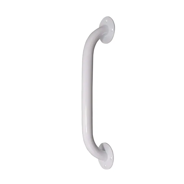 12" Grab Bar, white