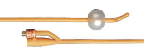 Bardex Lubricath Two-Way Olive Coude Tip Catheter, 30cc balloon, 16FR