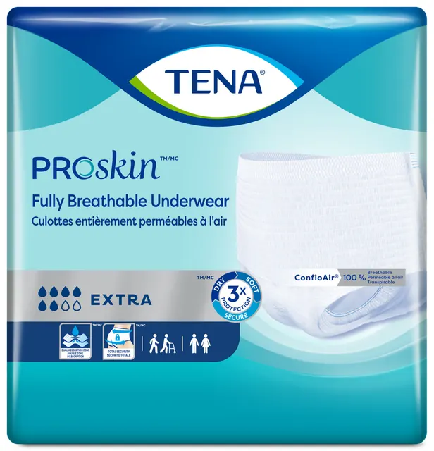 Tena Extra Absorbency Protective Underwear, large (45-58" waist)