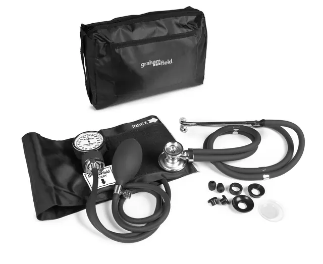 Lumiscope Aneroid Sphygmomanometer Professional Combo Kit, Orchid