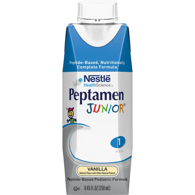 Peptamen Junior 1.0 Complete Peptide-Based Formula, strawberry, 250 ml