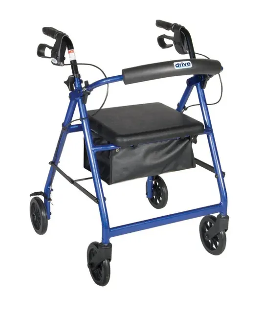 Rollator with 6" Wheels
