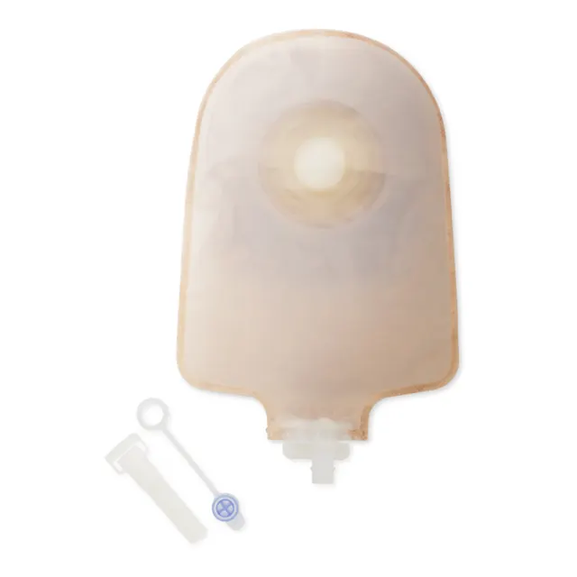Premier One-Piece Urostomy Pouch with Cut-to-Fit Flat Flextend Skin Barrier